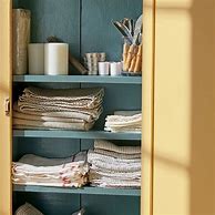 Image result for Paint Inside Kitchen Cabinets