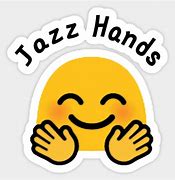 Image result for iPhone Jazz Hand Emoji