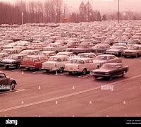 Image result for 1960s Streets with Parked Cars