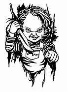 Image result for Chucky Doll Outline