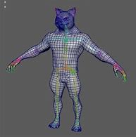 Image result for Catman 3D Model