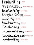 Image result for Handwriting Print Fonts Free