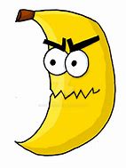 Image result for Evil Banana PNG