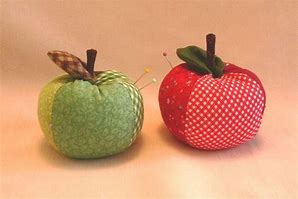 Image result for Fabric Stuffed Apple Pattern