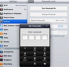 Image result for iPad Lock Screen Password