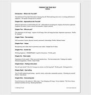 Image result for Write a Book Outline Template