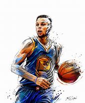 Image result for Basketball Player Drawing Stephen Curry