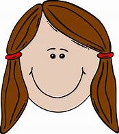 Image result for Cartoon Girl Face Clip Art