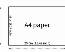 Image result for A4 Size Paper Pic