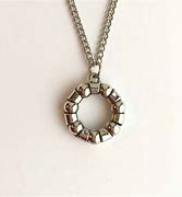Image result for Steel Ball Bearing Necklace