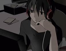 Image result for Anime Boy Winter Game Over