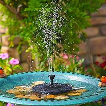 Image result for Solar Water Fountains for Landscaping