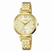 Image result for Lorus Gold Watch