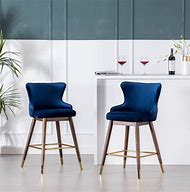 Image result for Fabric Counter Height Bar Stools