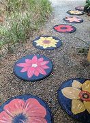 Image result for Pebble Art Stepping Stones Pictures