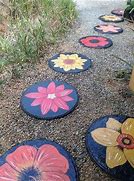 Image result for Beautiful Mosaic Stepping Stones