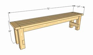 Image result for Kitchen Table Bench Plans