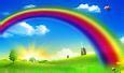 Image result for Rainbow PC Background