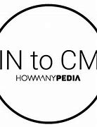 Image result for 12 in to Cm