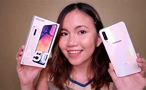 Image result for Samsung A50 White