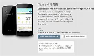 Image result for Nexus 4 Price