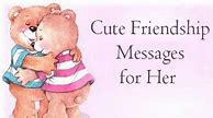 Image result for Sweet Best Friend Text Messages