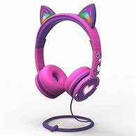 Image result for Light-Up Cat Headphones