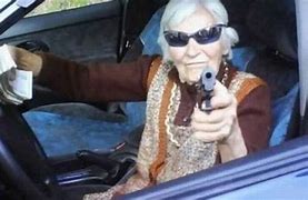 Image result for Funny Old People with Guns