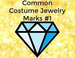 Image result for Costume Jewelry Hallmarks