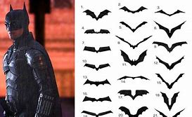Image result for Batman Bat Designs