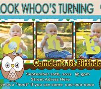 Image result for 1 Year Old Birthday Invitation