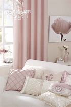 Image result for Pink Living Room Curtains