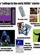 Image result for Early 2000s College