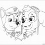 Image result for PAW Patrol Valentine's Coloring Pages