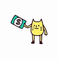 Image result for Cat with Money Meme