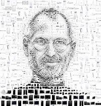 Image result for Steve Jobs Headshot