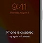 Image result for Lock Out Passcode iPhone