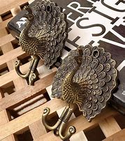 Image result for Decorative Brass Hooks