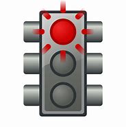 Image result for Red Flashing Light Cartoon