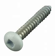 Image result for 1 Inch White Hex Head Screws