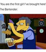 Image result for Simpsons Bartender Memes