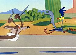 Image result for Coyote Chases Road Runner