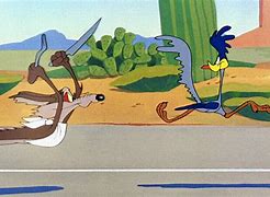 Image result for Coyote vs Road Runner Clip Art