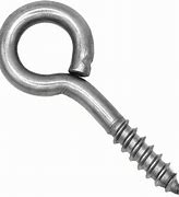 Image result for Dimensions Screw Eye Hooks