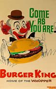 Image result for Vintage Burger King