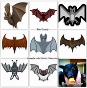Image result for Halloween Bat Emoji