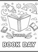 Image result for World Book Day Coloring Pages