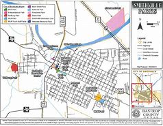 Image result for Smithville Texas Map