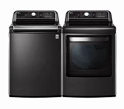Image result for LG Black Steel Washer Dryer