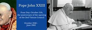 Image result for Pictures of Pope John XXIII